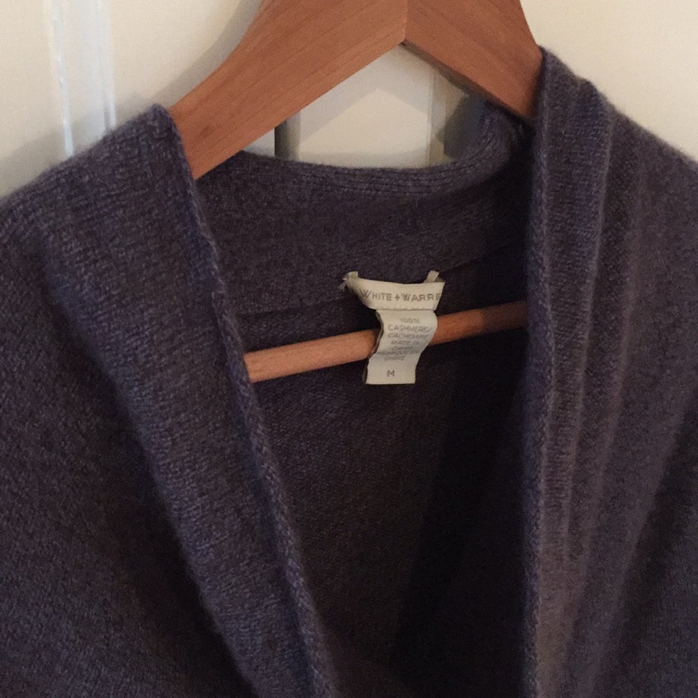 White + Warren Cowl Cashmere Tunic